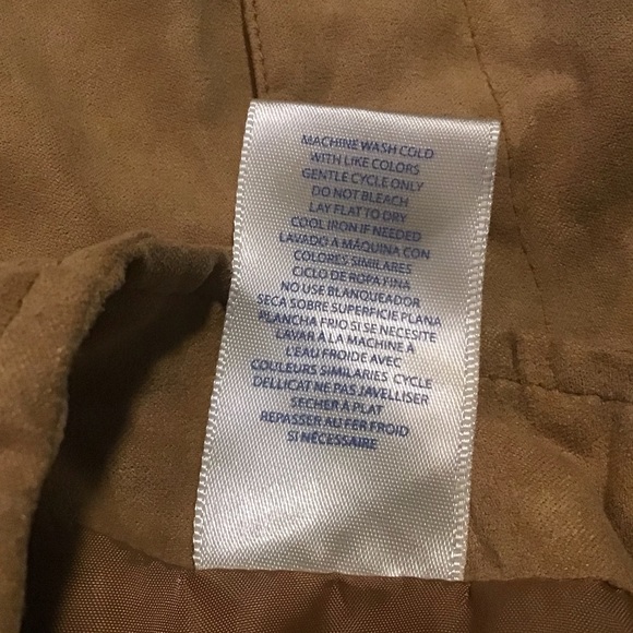 Wild Blue Women’s Brown A-Line Mini Skirt Snap Front Sz Small - Picture 5 of 6